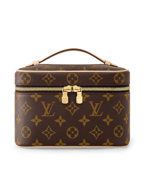 Louis Vuitton NICE mini cosmetic bag Brown